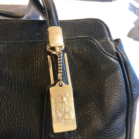 Coach Madison Kimberly Black Leather Hand Bag - Picture 2 of 6